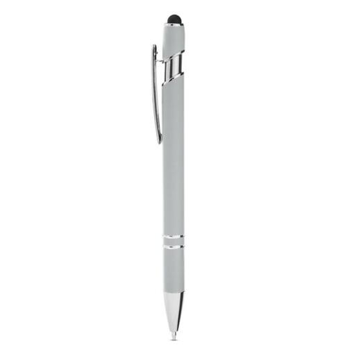 Rubberized Aluminum Click Stylus Pen Thumbnail