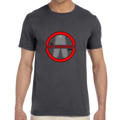 Grey Sweatpants Show (Red) - Adult Softstyle® T-Shirt Thumbnail