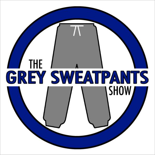 Gray Sweatpants Blue Thumbnail