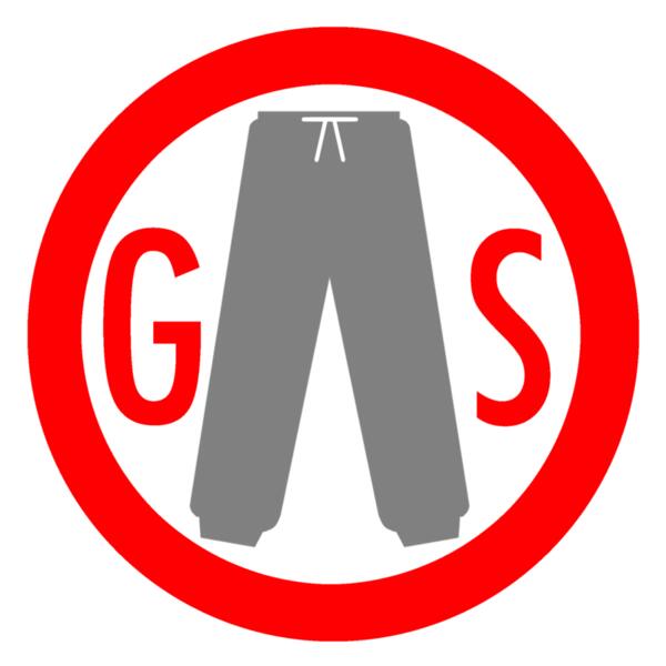 Grey Sweatpants Red and Black Thumbnail